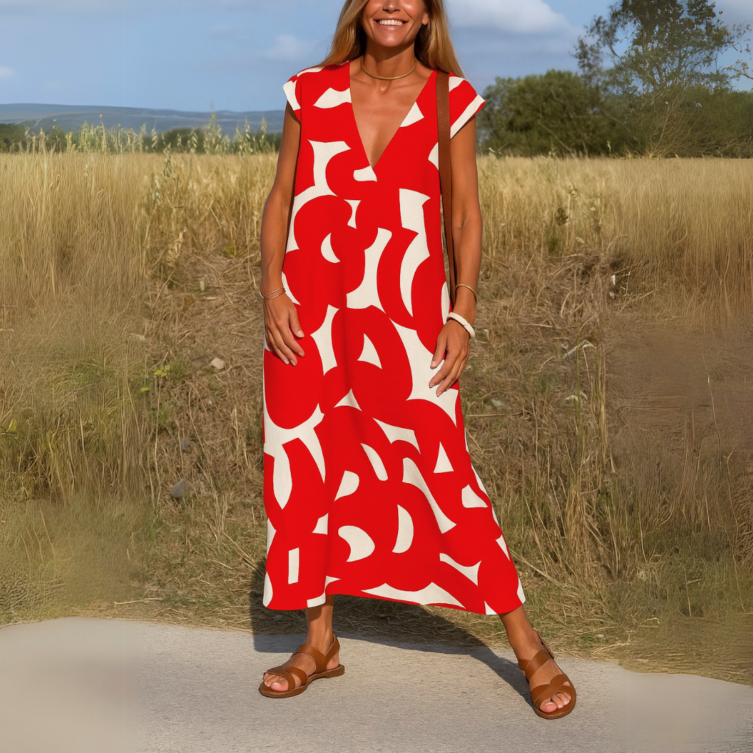 Valerie Losvallende Zomerjurk