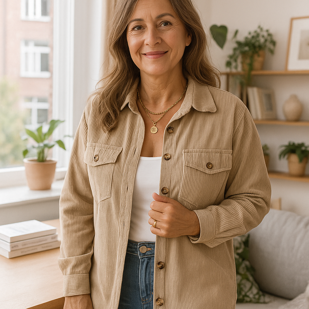 Hannah Corduroy Casual Jacket