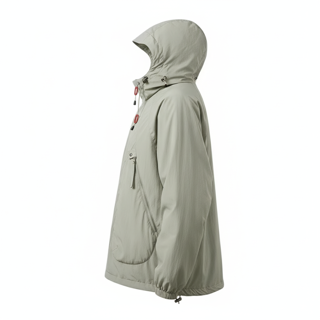 Alex outdoor jas met capuchon