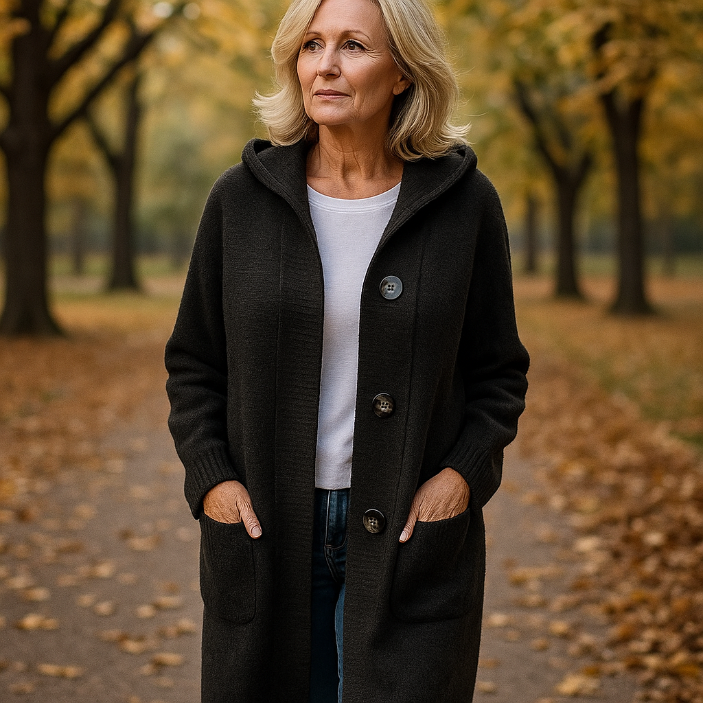 Marijke cardigan met knopen