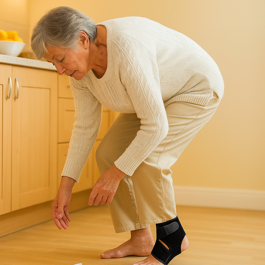 StepScore FlexWrap Enkelbrace – Verstelbare Compressie