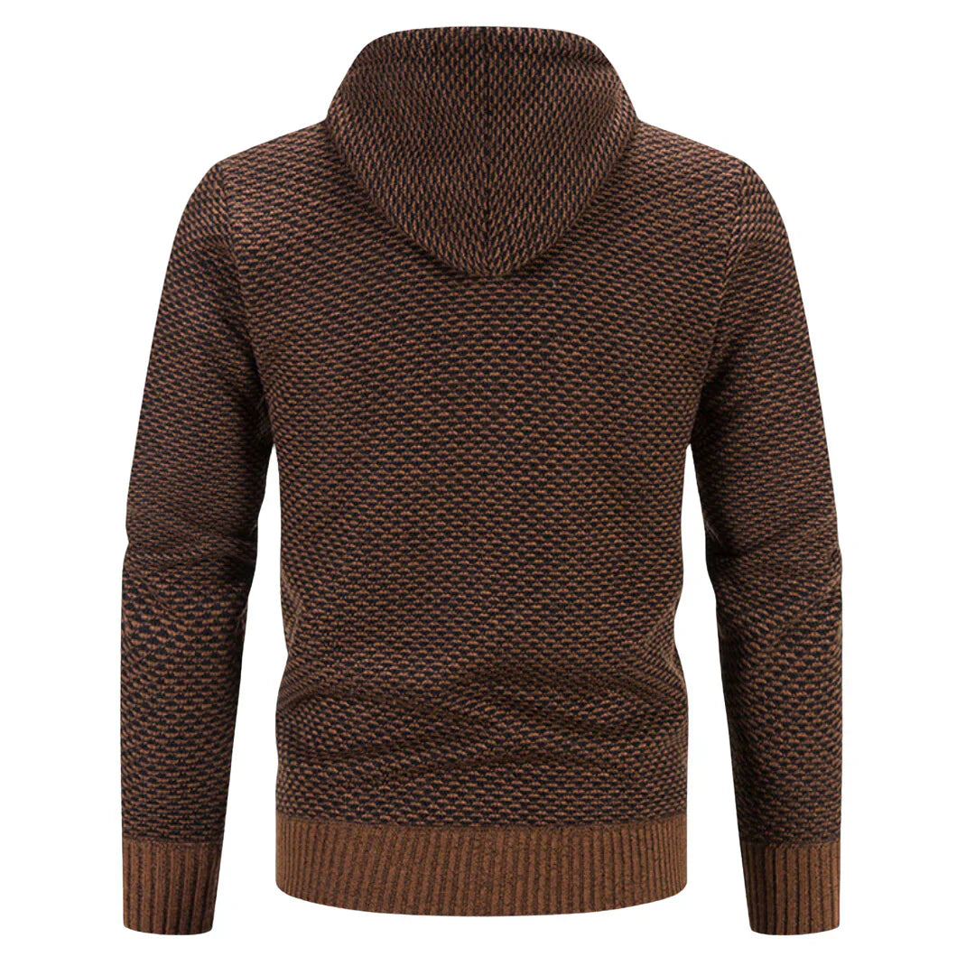 Alexander warme gebreide hoodie