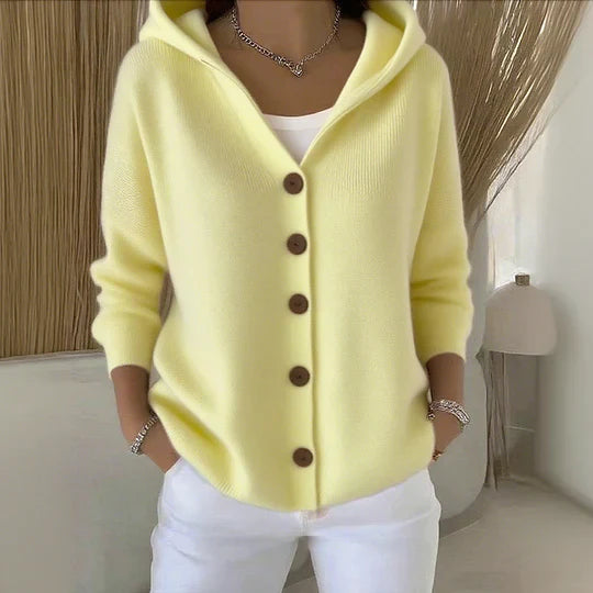 Luna zachte capuchoncardigan