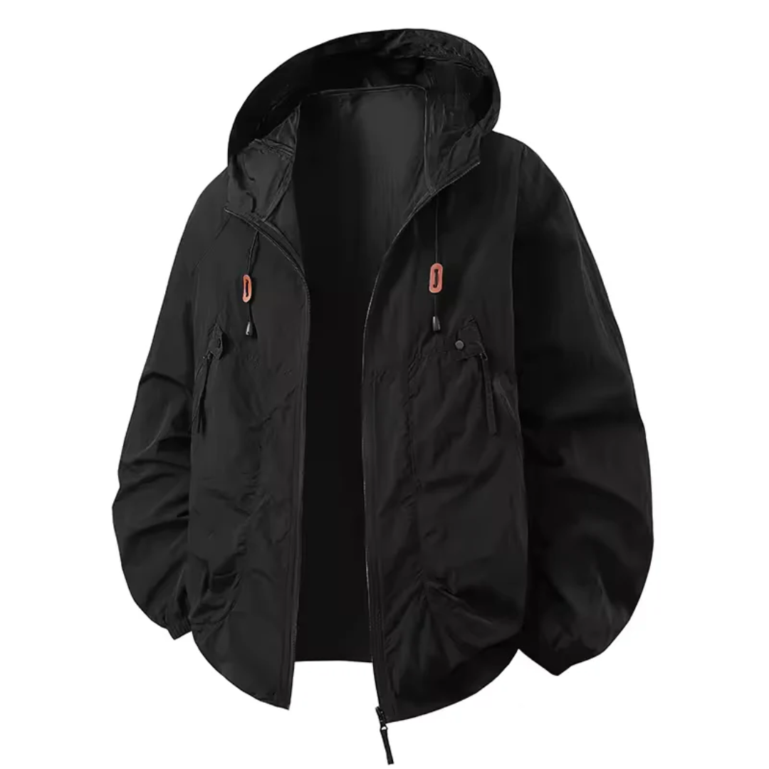 Alex outdoor jas met capuchon