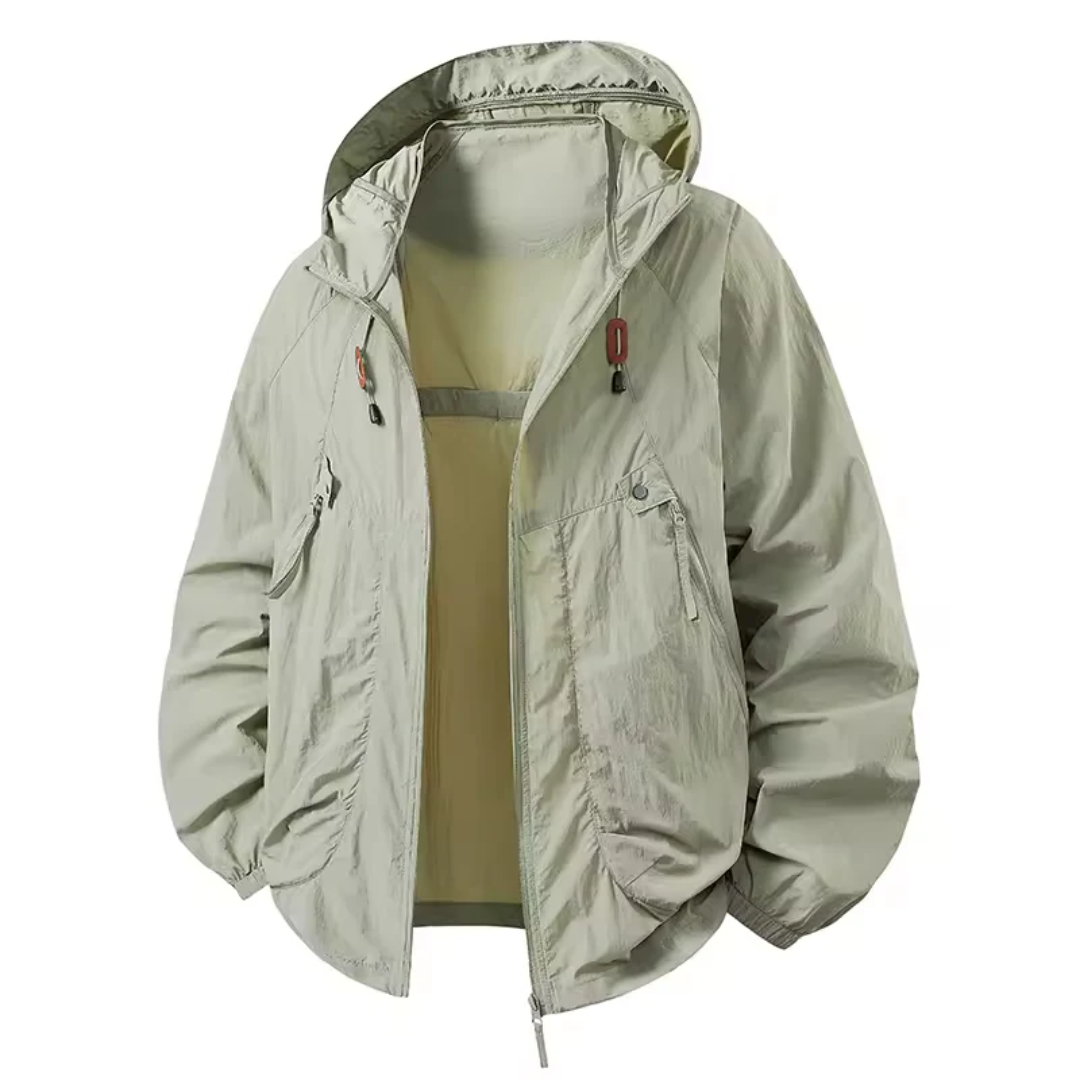 Alex outdoor jas met capuchon