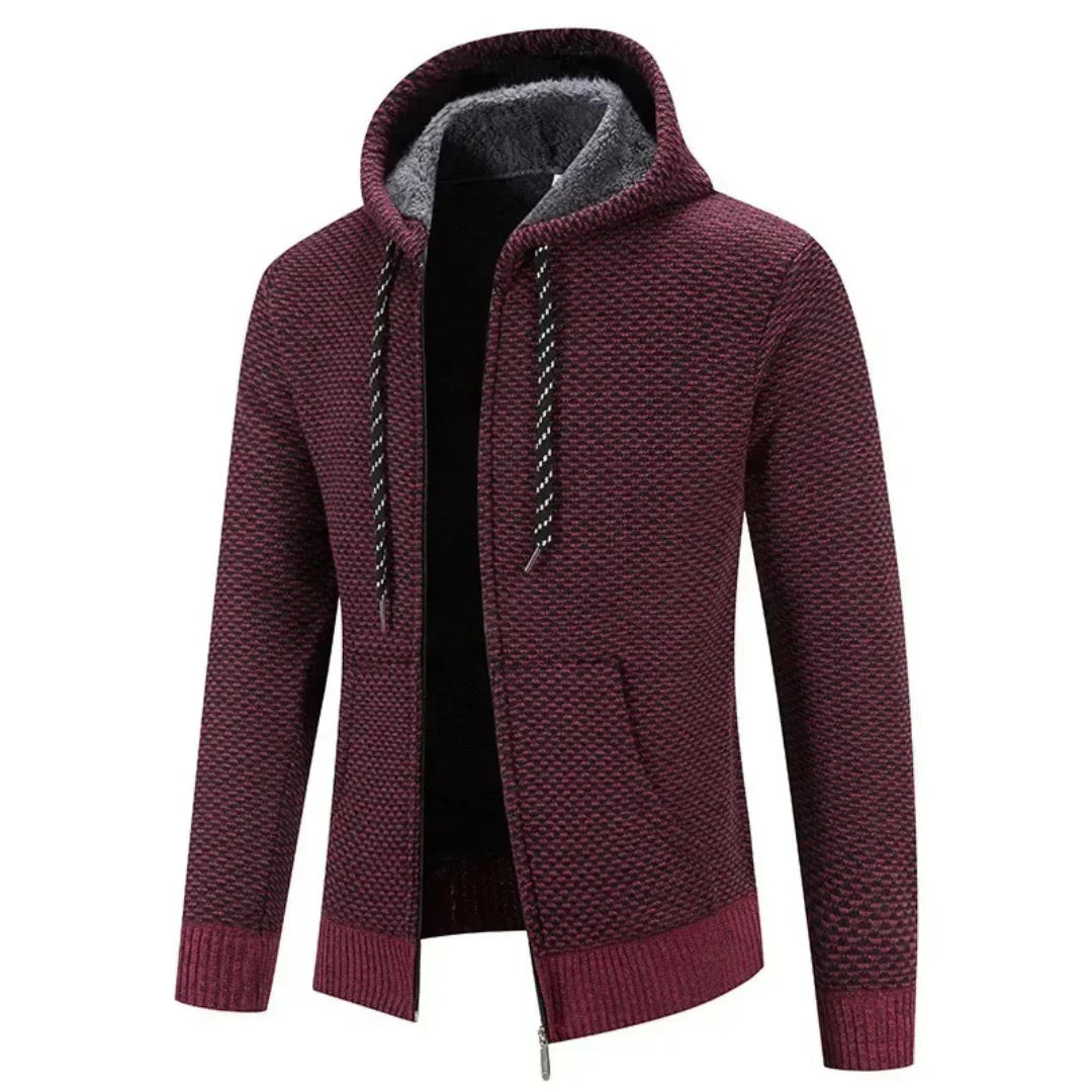 Alexander warme gebreide hoodie