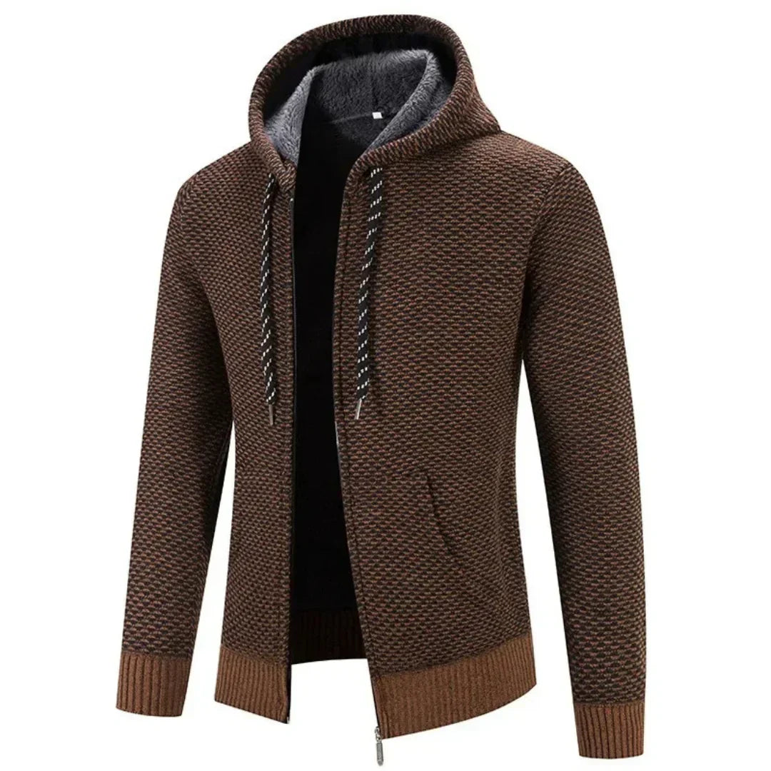 Alexander warme gebreide hoodie