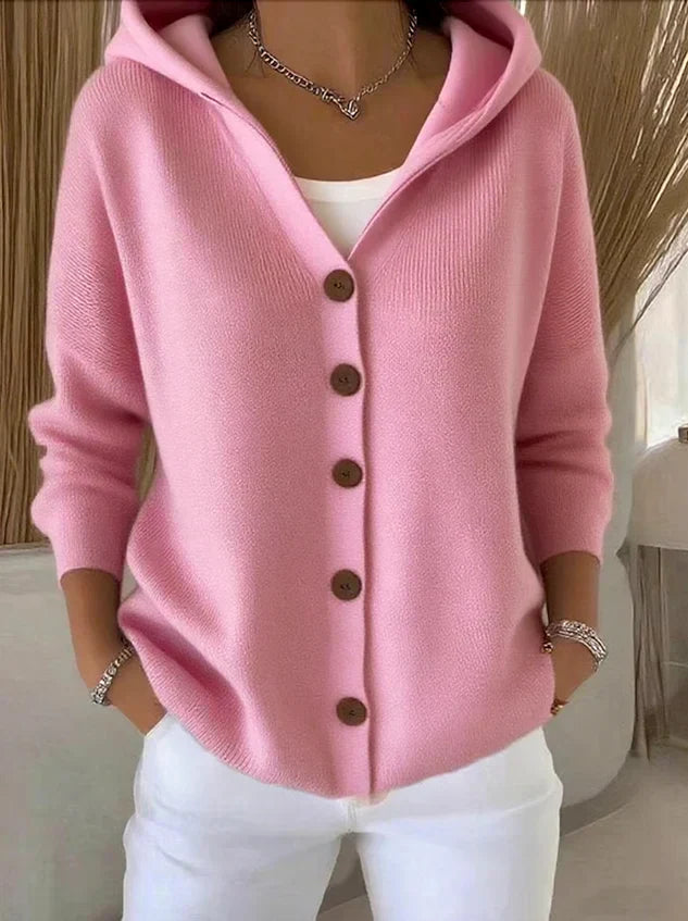 Luna zachte capuchoncardigan