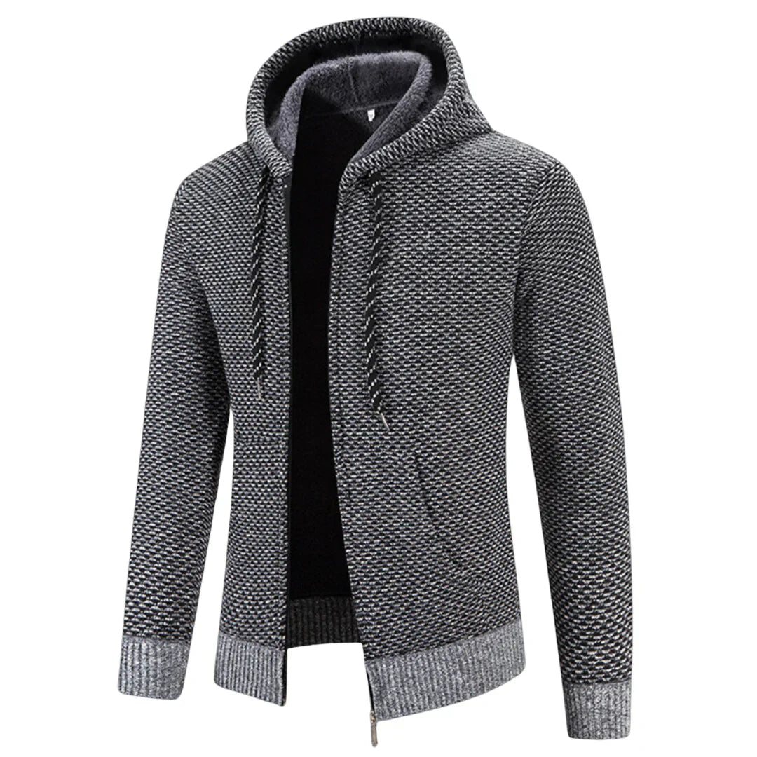 Alexander warme gebreide hoodie