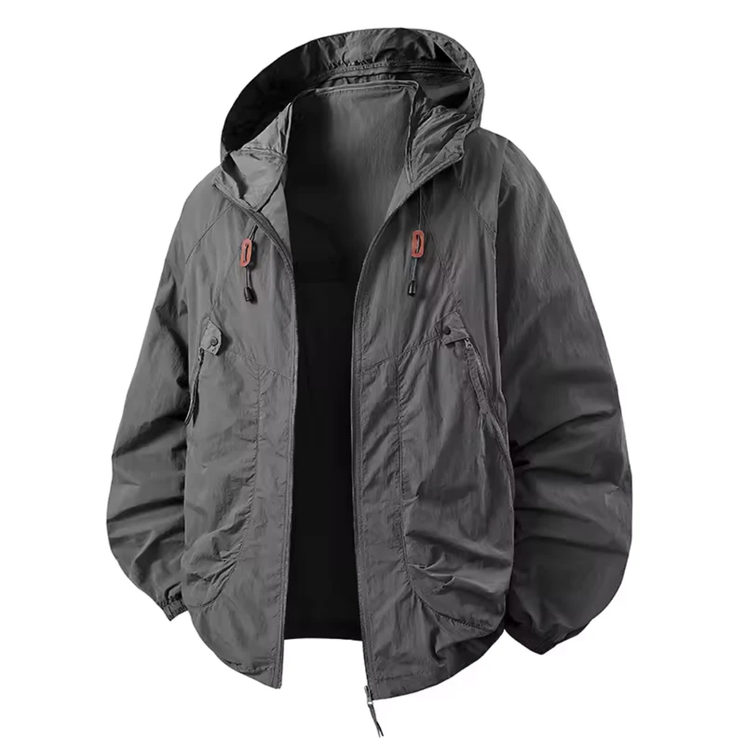 Alex outdoor jas met capuchon