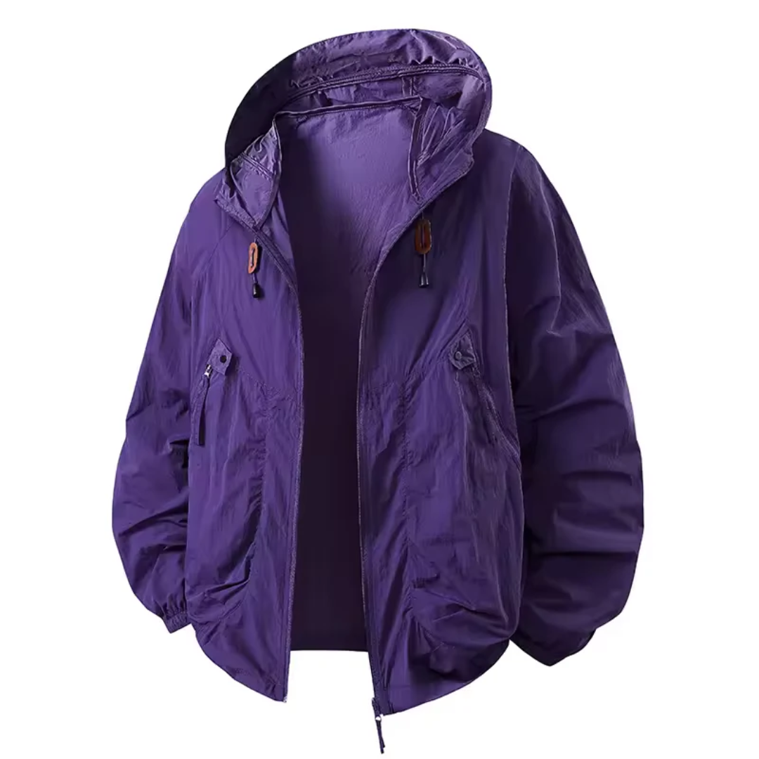 Alex outdoor jas met capuchon