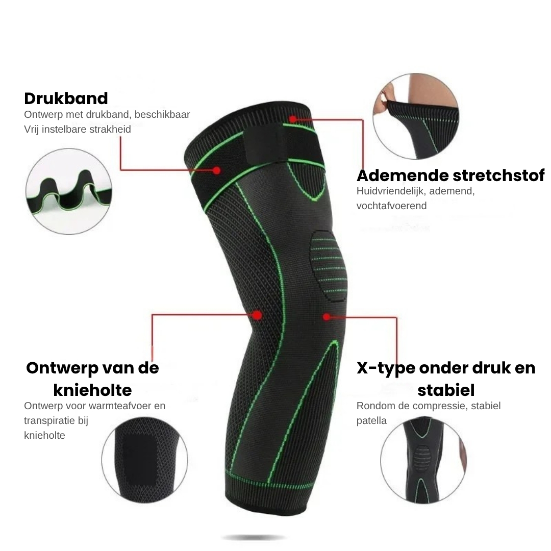 StepScore AirFlex Kniebrace – Dun & Ademend