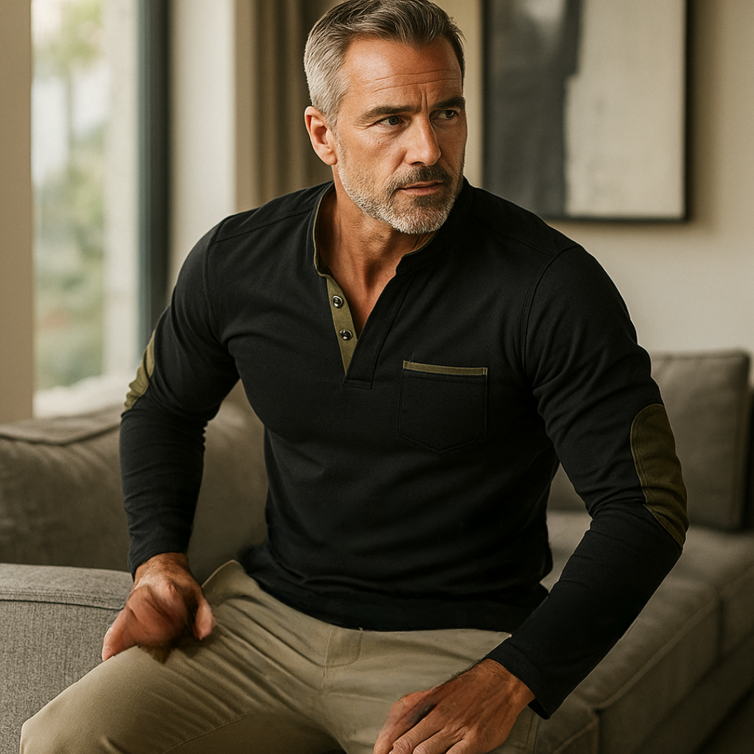 Bram lange mouw shirt met knopen