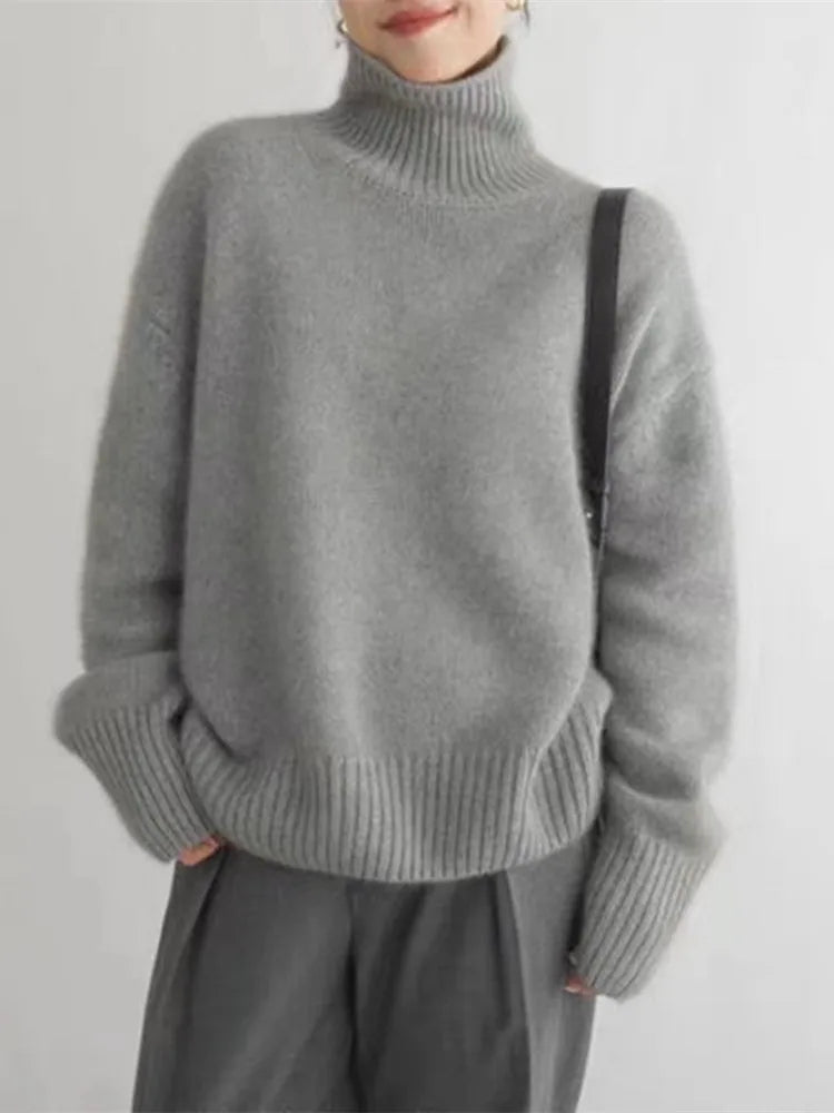 Eva Zachte Turtleneck Trui