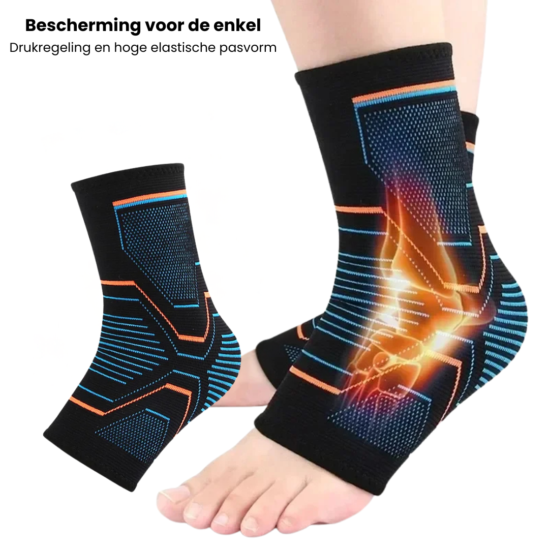StepScore FlexGrip Enkelbrace – 3D Compressie