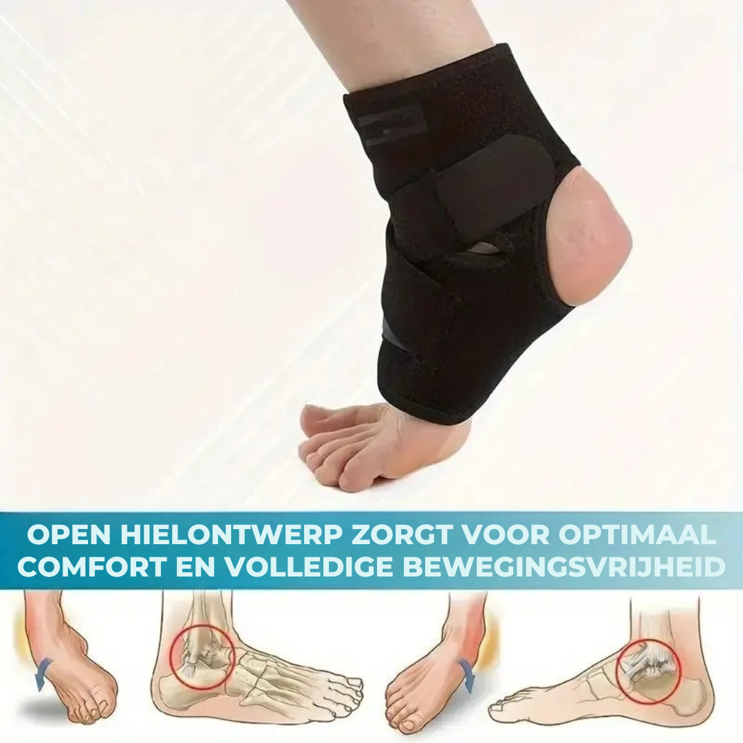 StepScore FlexWrap Enkelbrace – Verstelbare Compressie