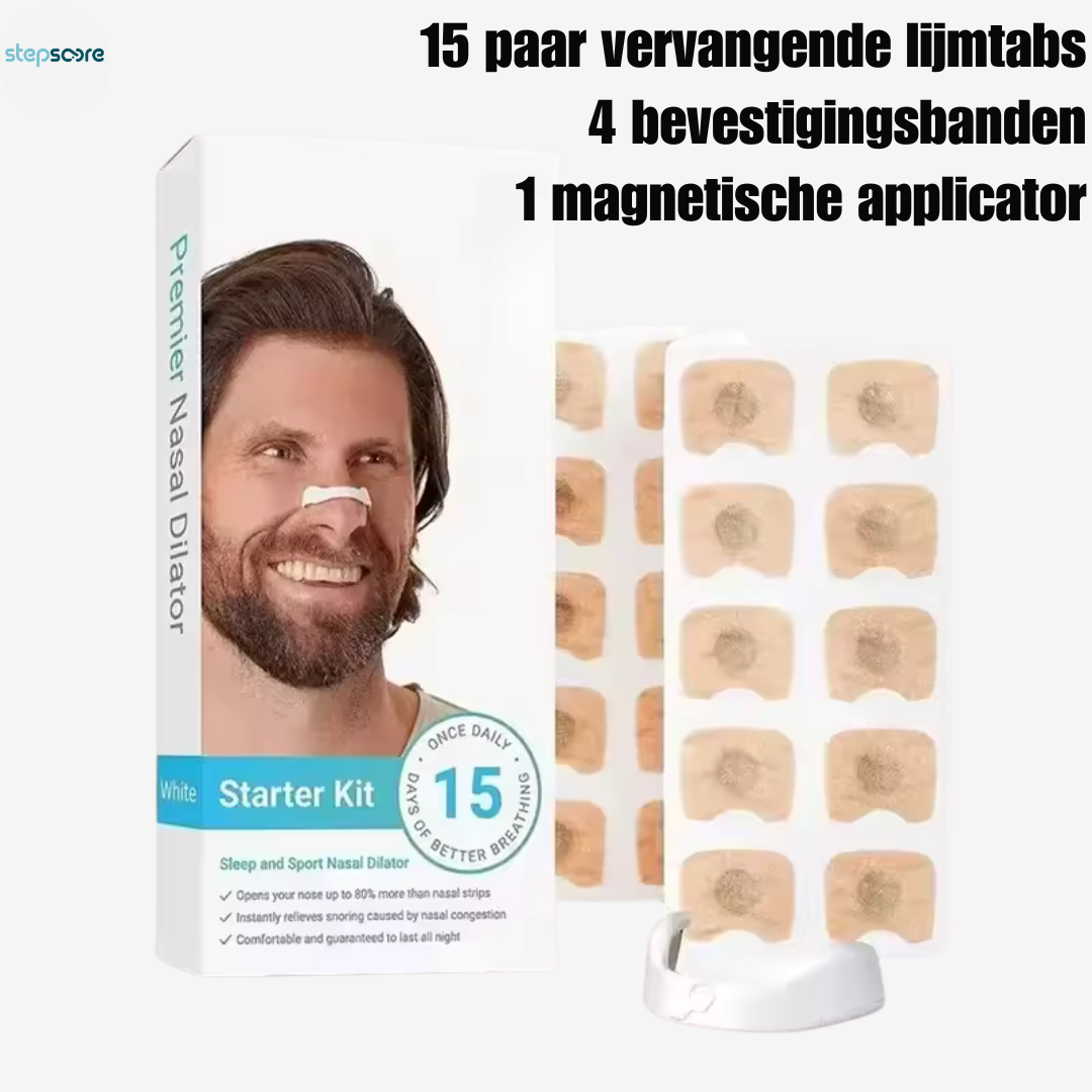 Magnetische Neusspreiders - Verbeterde Ademhaling en Vermindering van Snurken