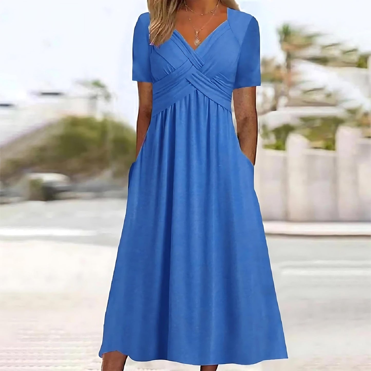 Jasmine – Elegante Midi-Jurk