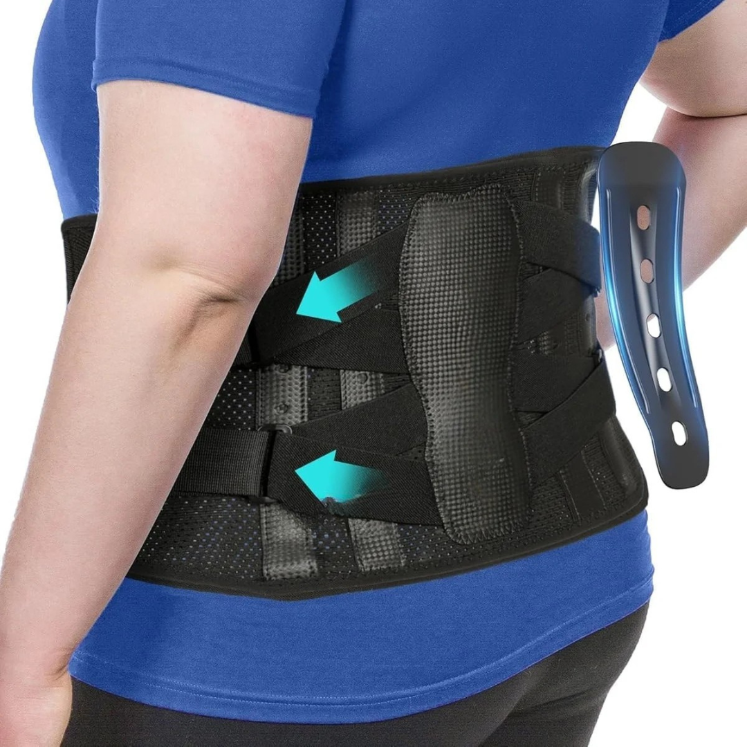 StepScore ProSteel Rugbrace – Metaalsteun