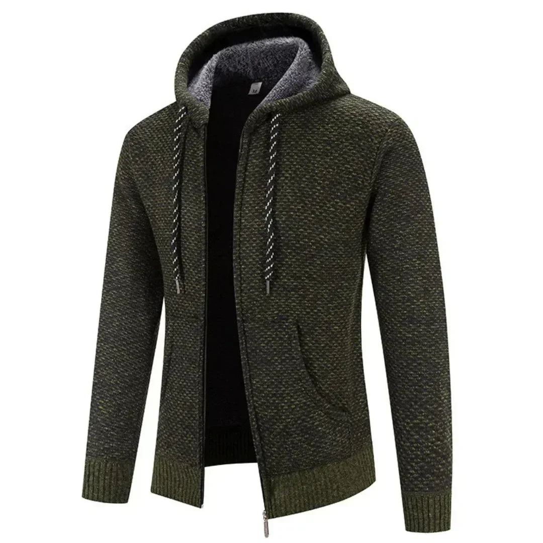 Alexander warme gebreide hoodie