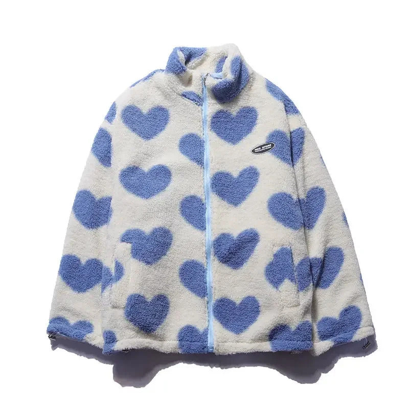 Daria omkeerbare teddy winterjas