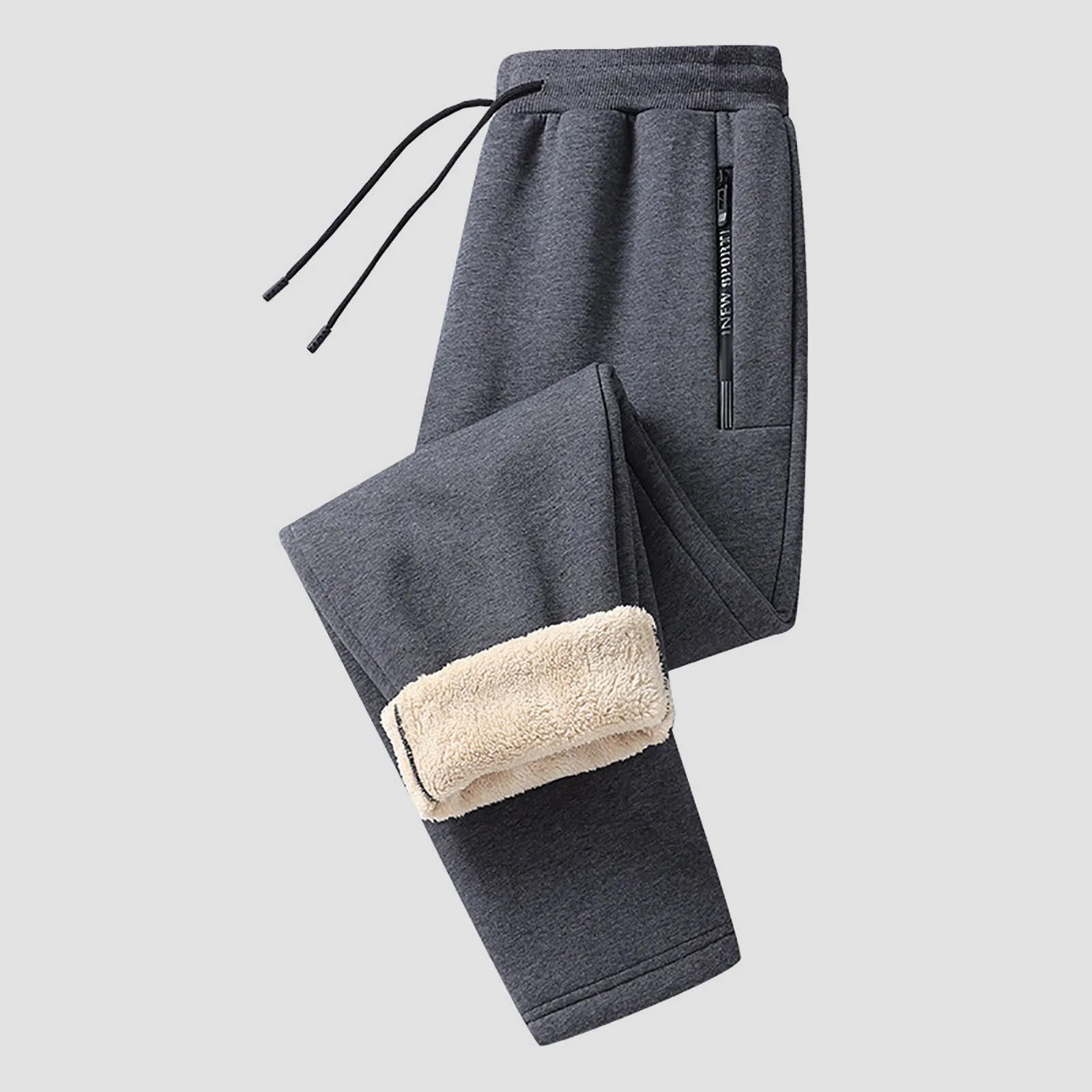 Dirk gevoerde fleece broek