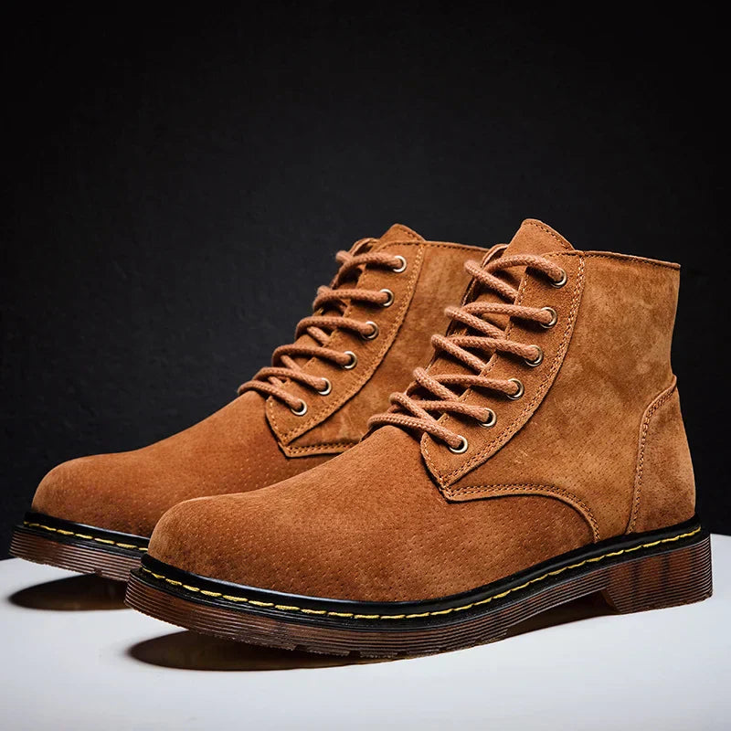 Arjan suède veterboots