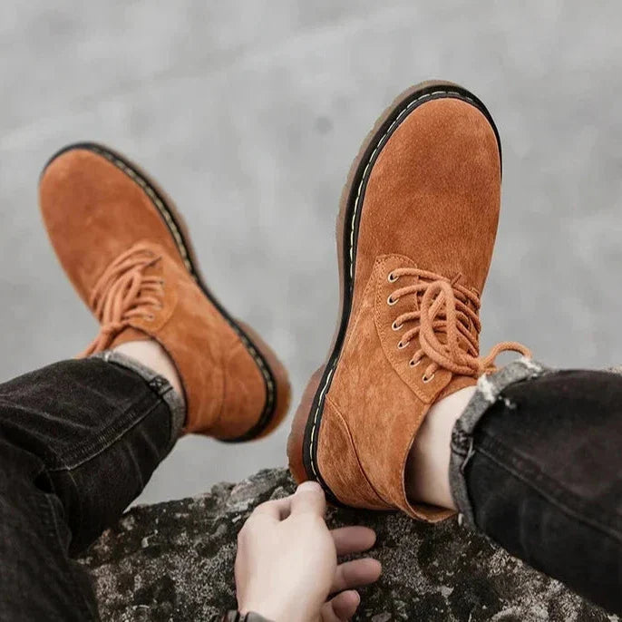 Arjan suède veterboots