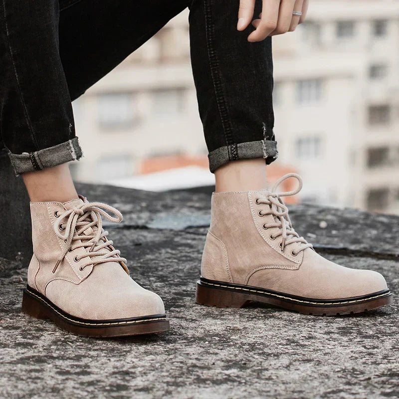 Arjan suède veterboots