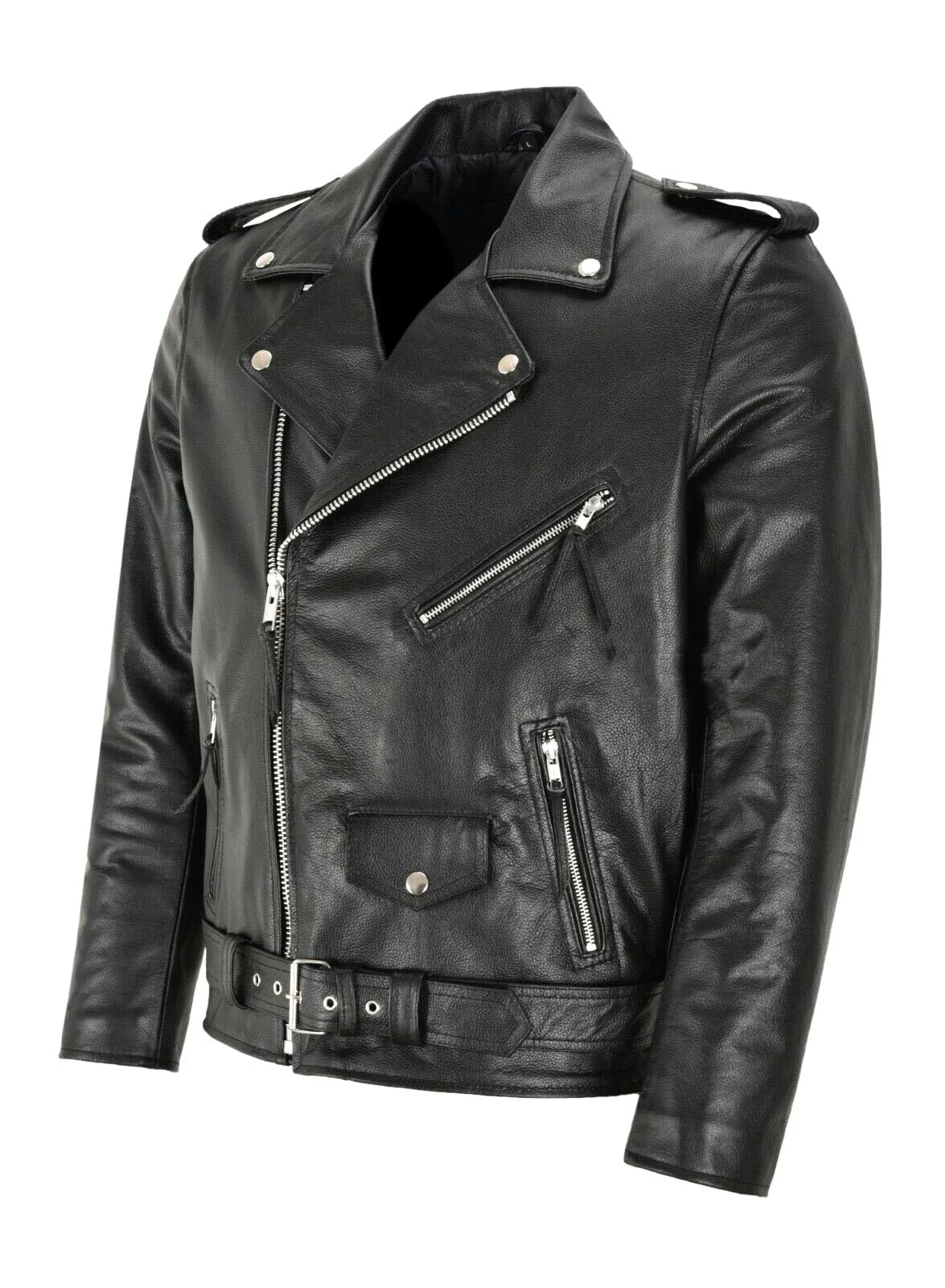 Rikkert leren bikerjas