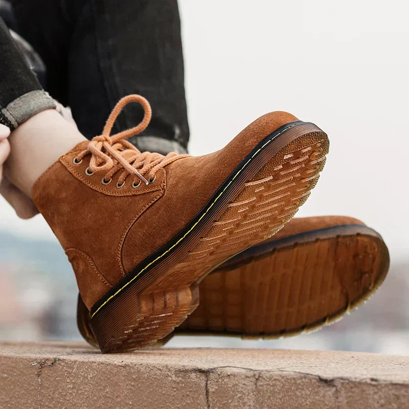 Arjan suède veterboots