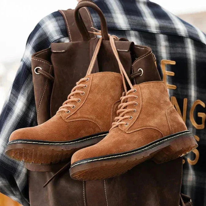 Arjan suède veterboots