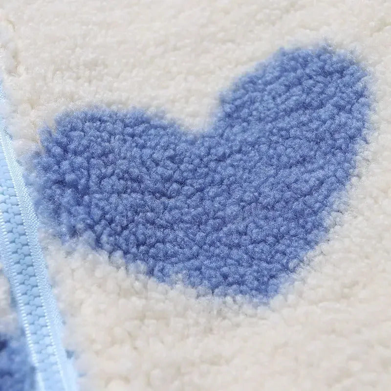 Daria omkeerbare teddy winterjas