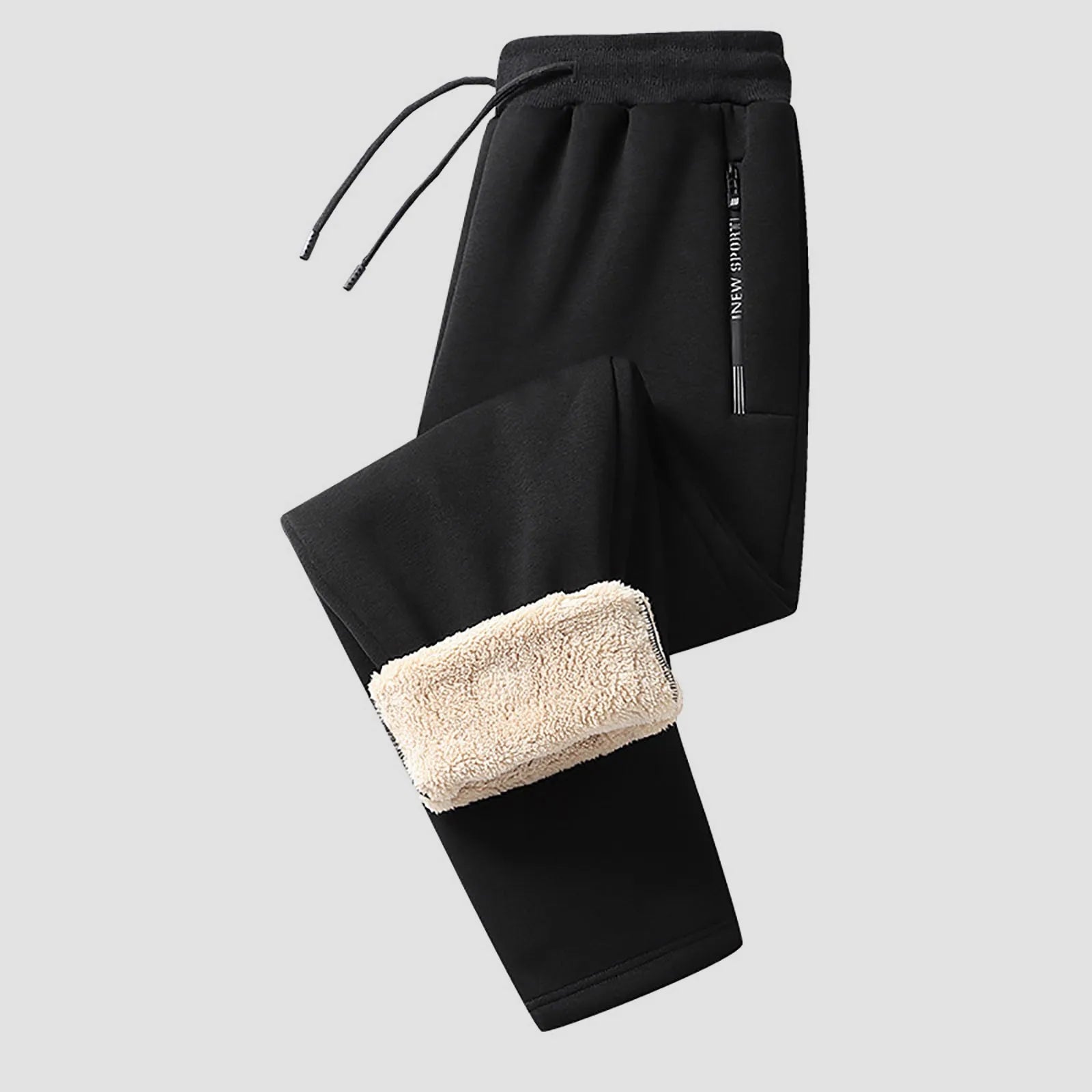 Dirk gevoerde fleece broek