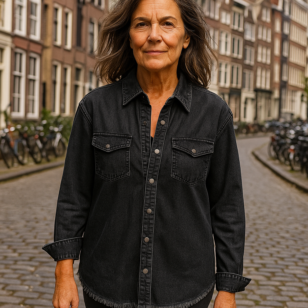 Marlies denim overhemdjack
