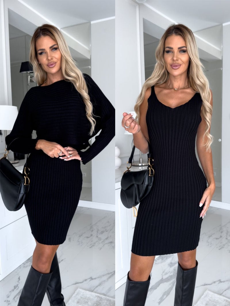Jolien Gebreide Set