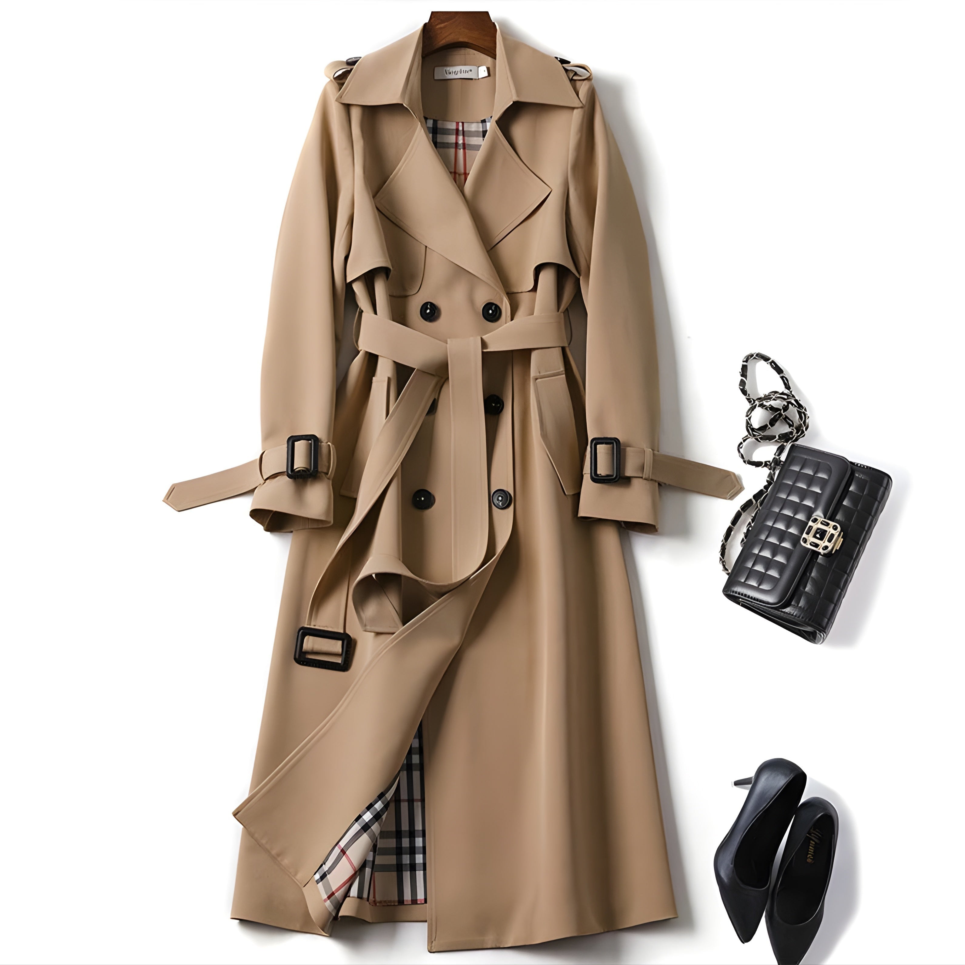 Laura elegante trenchcoat