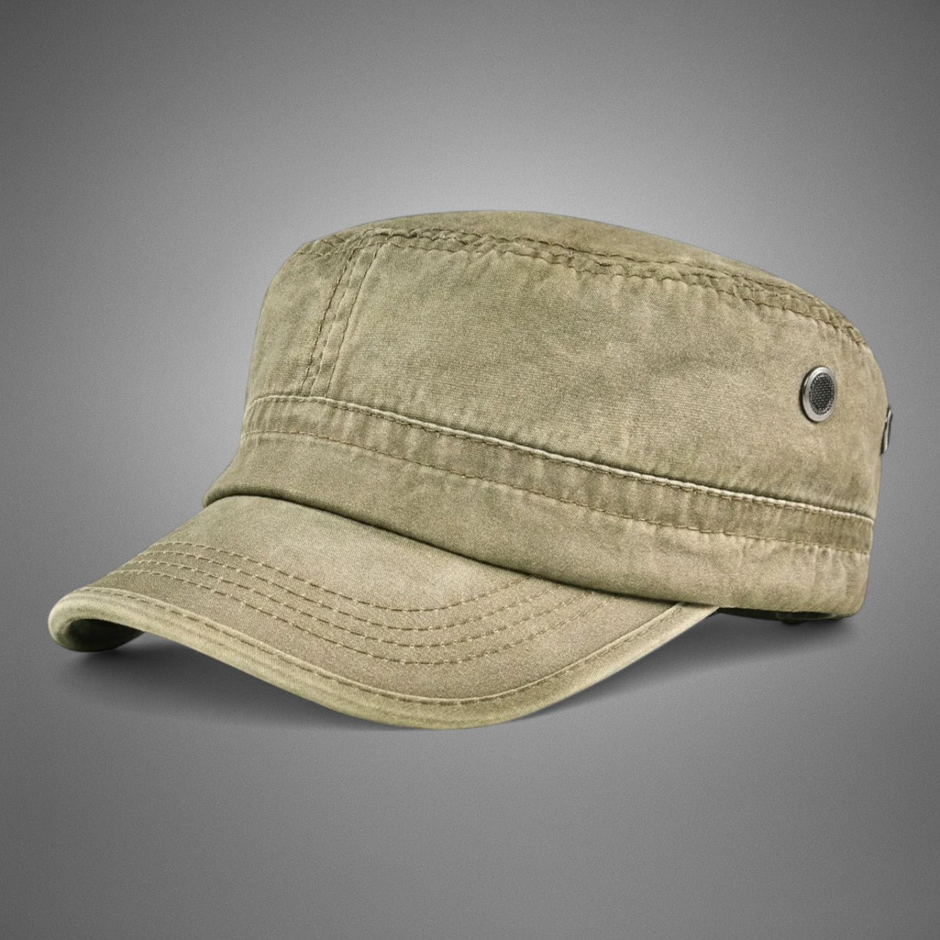 Zijaanzicht van Canvas Scout™ Pet in beige