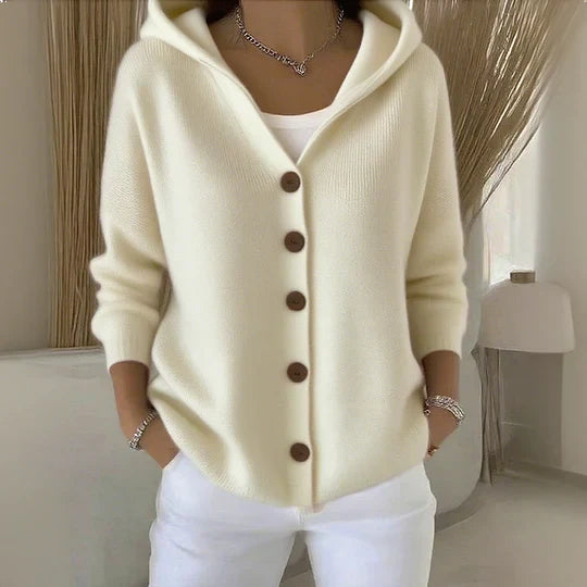 Luna zachte capuchoncardigan