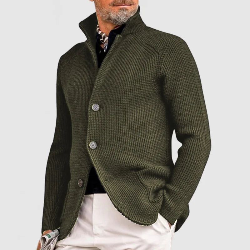 Jonathan vest in gebreide elegantie