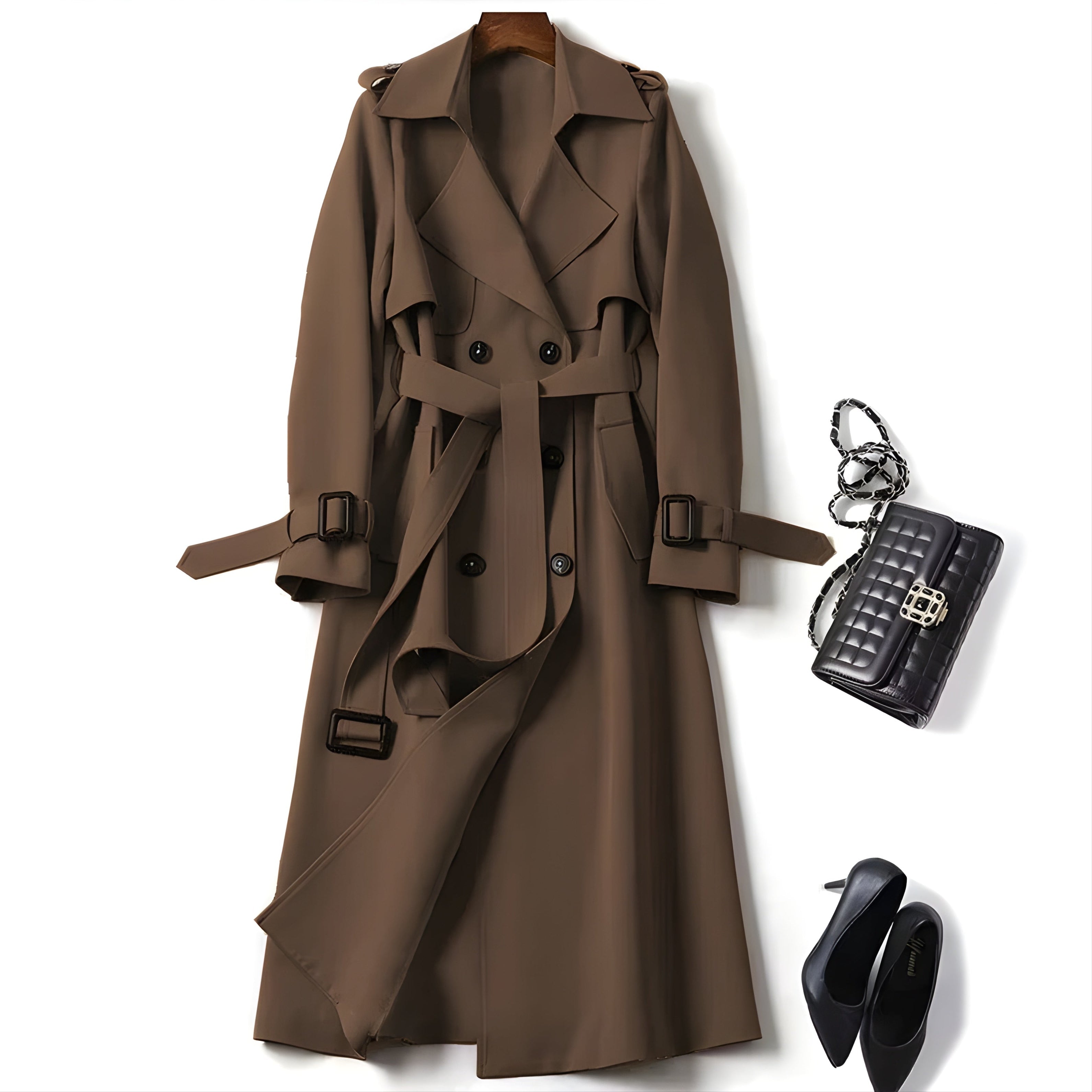 Laura elegante trenchcoat