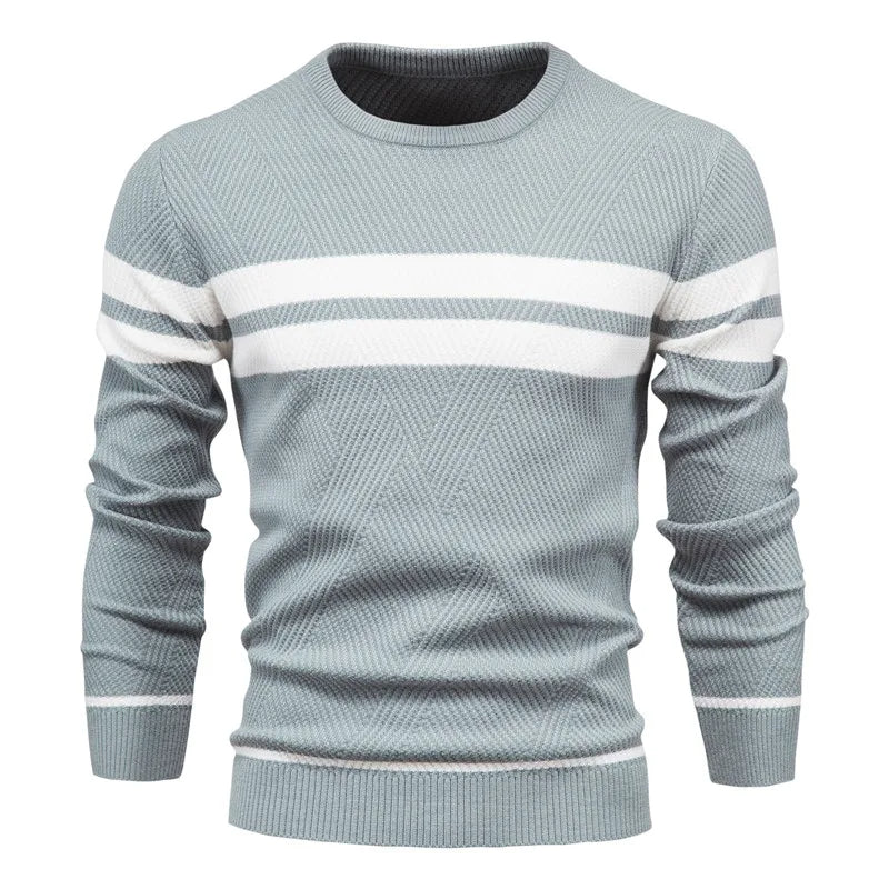 Luca Patchwork Trui met Lange Mouwen