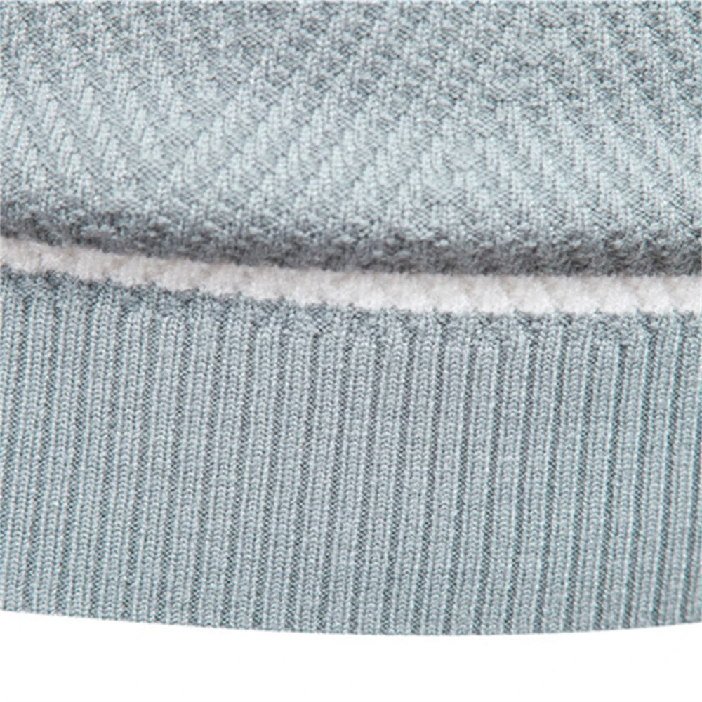 Luca Patchwork Trui met Lange Mouwen