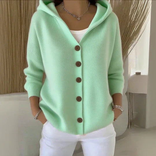 Luna zachte capuchoncardigan