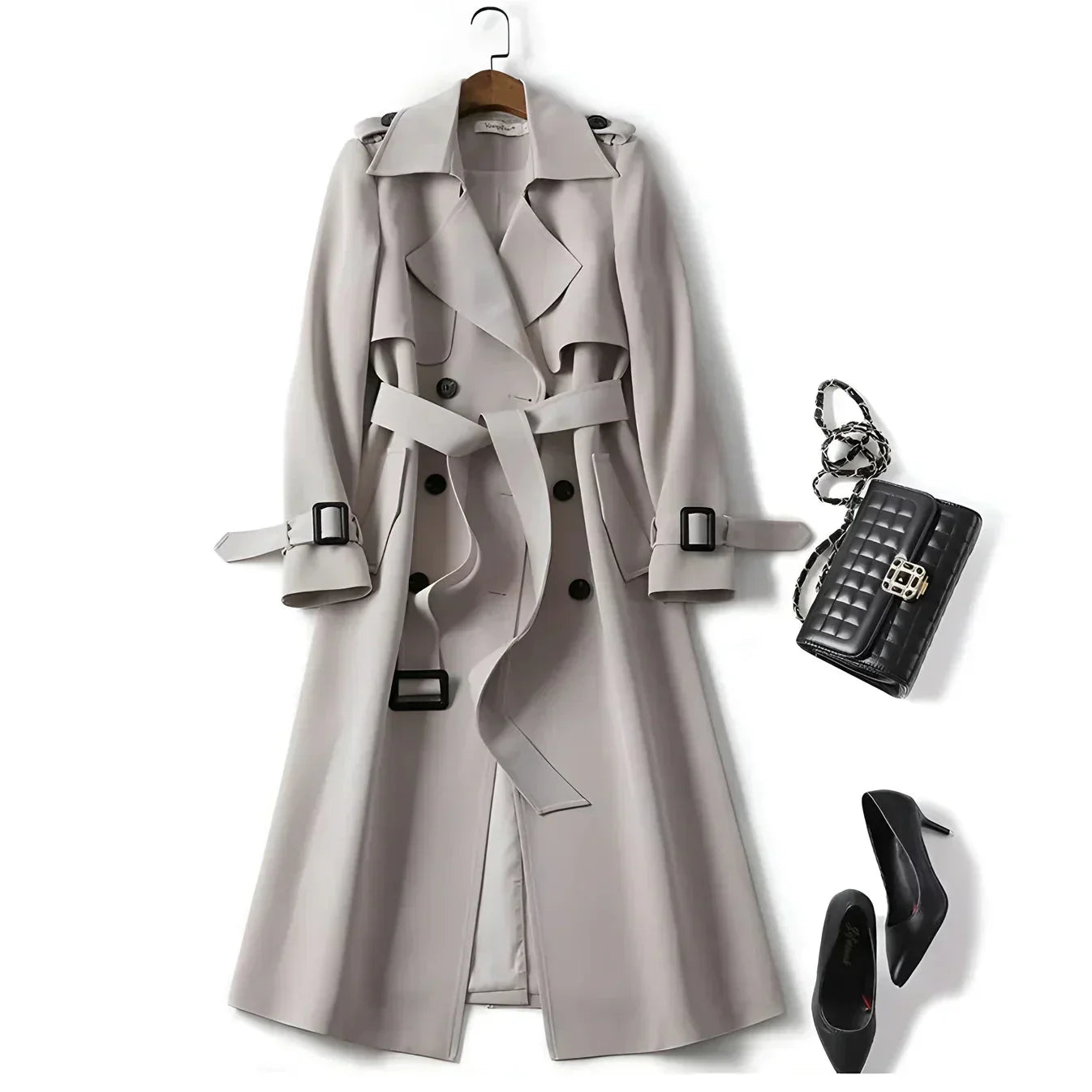 Laura elegante trenchcoat
