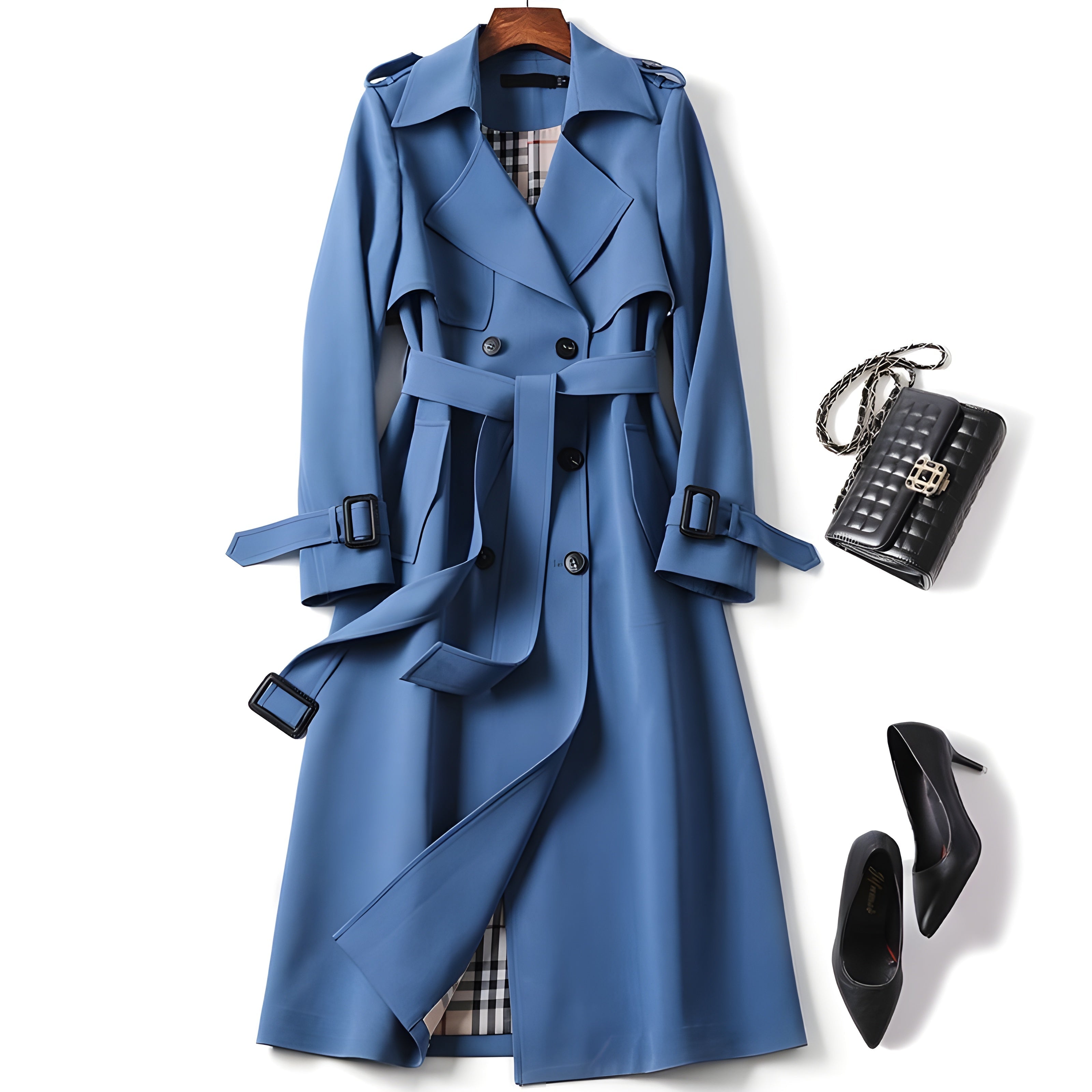 Laura elegante trenchcoat