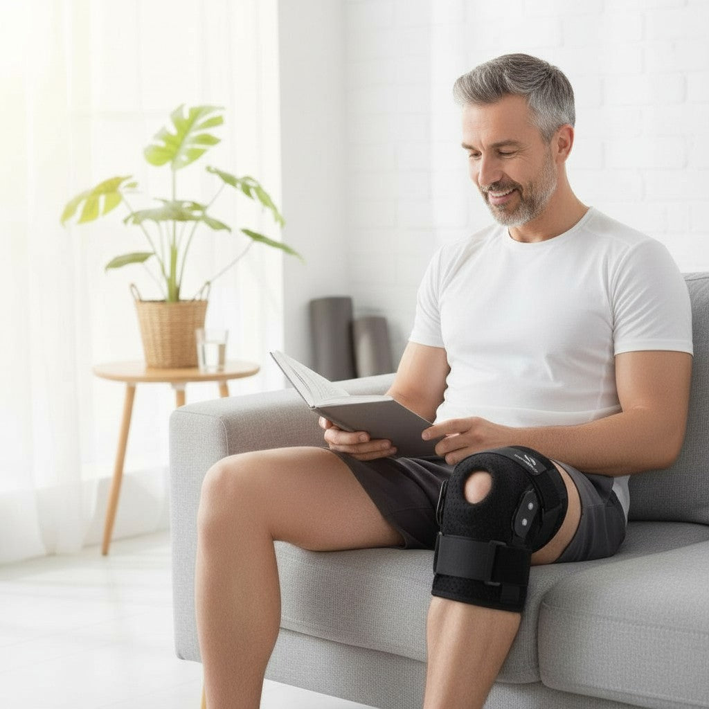 StepScore OrthoFlex Kniebrace – Scharniersteun