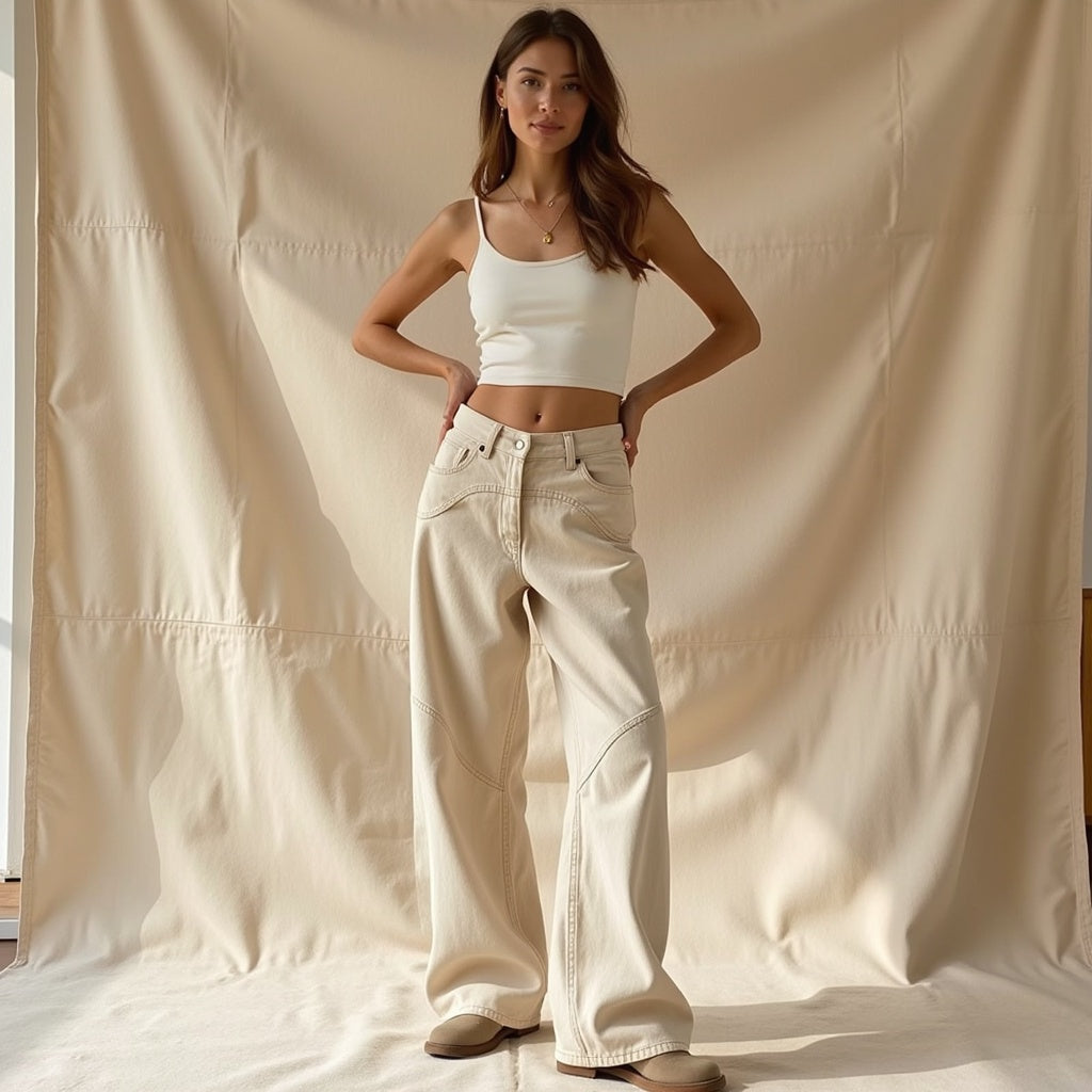 Els Casual Flared Broek