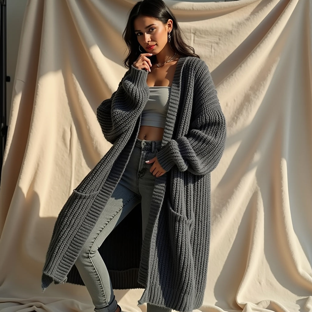 Emma Comfortabele Gebreide Cardigan