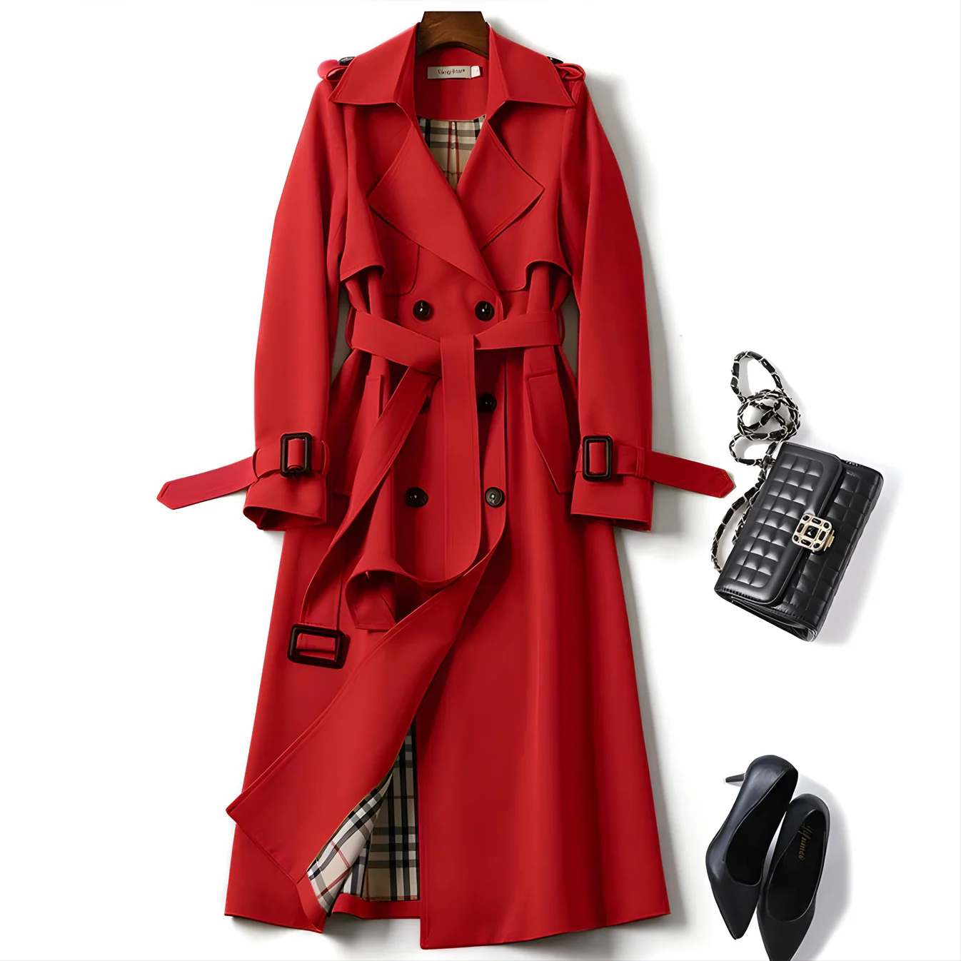 Laura elegante trenchcoat